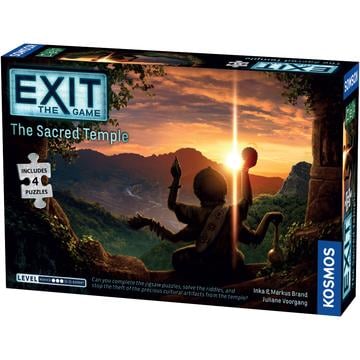 Exit The Sacred Temple With Puzzle image 0